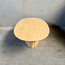Load image into Gallery viewer, Mid-Century Oval Travertine Coffee Table, Italy 1970

