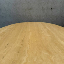 Load image into Gallery viewer, Mid-Century Oval Travertine Coffee Table, Italy 1970
