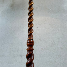 Load image into Gallery viewer, Mid-Century Sculptural Solid Oak Floor Lamp, Netherlands 1960
