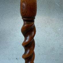 Load image into Gallery viewer, Mid-Century Sculptural Solid Oak Floor Lamp, Netherlands 1960
