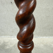 Load image into Gallery viewer, Mid-Century Sculptural Solid Oak Floor Lamp, Netherlands 1960
