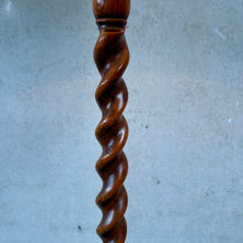Load image into Gallery viewer, Mid-Century Sculptural Solid Oak Floor Lamp, Netherlands 1960
