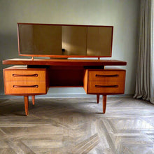 Load image into Gallery viewer, Mid-Century Modern G Plan Fresco Floating Top Teak Vanity Desk by Victor Wilkins, UK 1960
