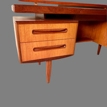 Load image into Gallery viewer, Mid-Century Modern G Plan Fresco Floating Top Teak Vanity Desk by Victor Wilkins, UK 1960

