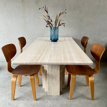 Load image into Gallery viewer, Large Italian Rectangular Travertine Dining Table, Italy 1980
