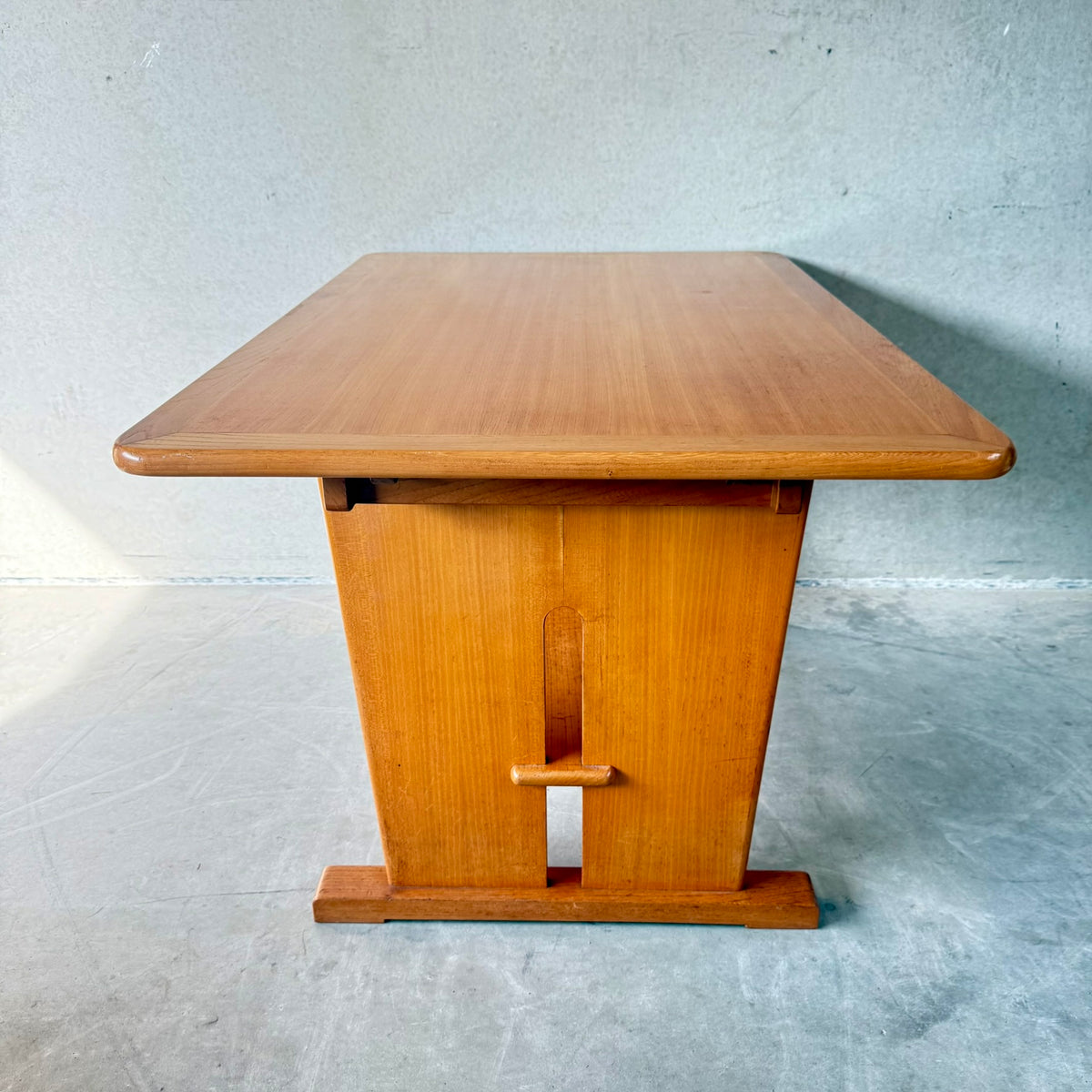 Oak Art Deco Modernist Dining Set by Bas Van Pelt for My Home, Netherlands 1932
