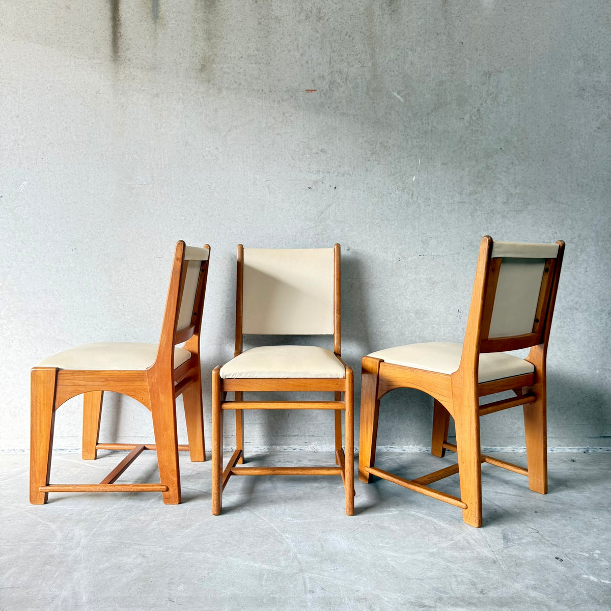 Oak Art Deco Modernist Dining Set by Bas Van Pelt for My Home, Netherlands 1932