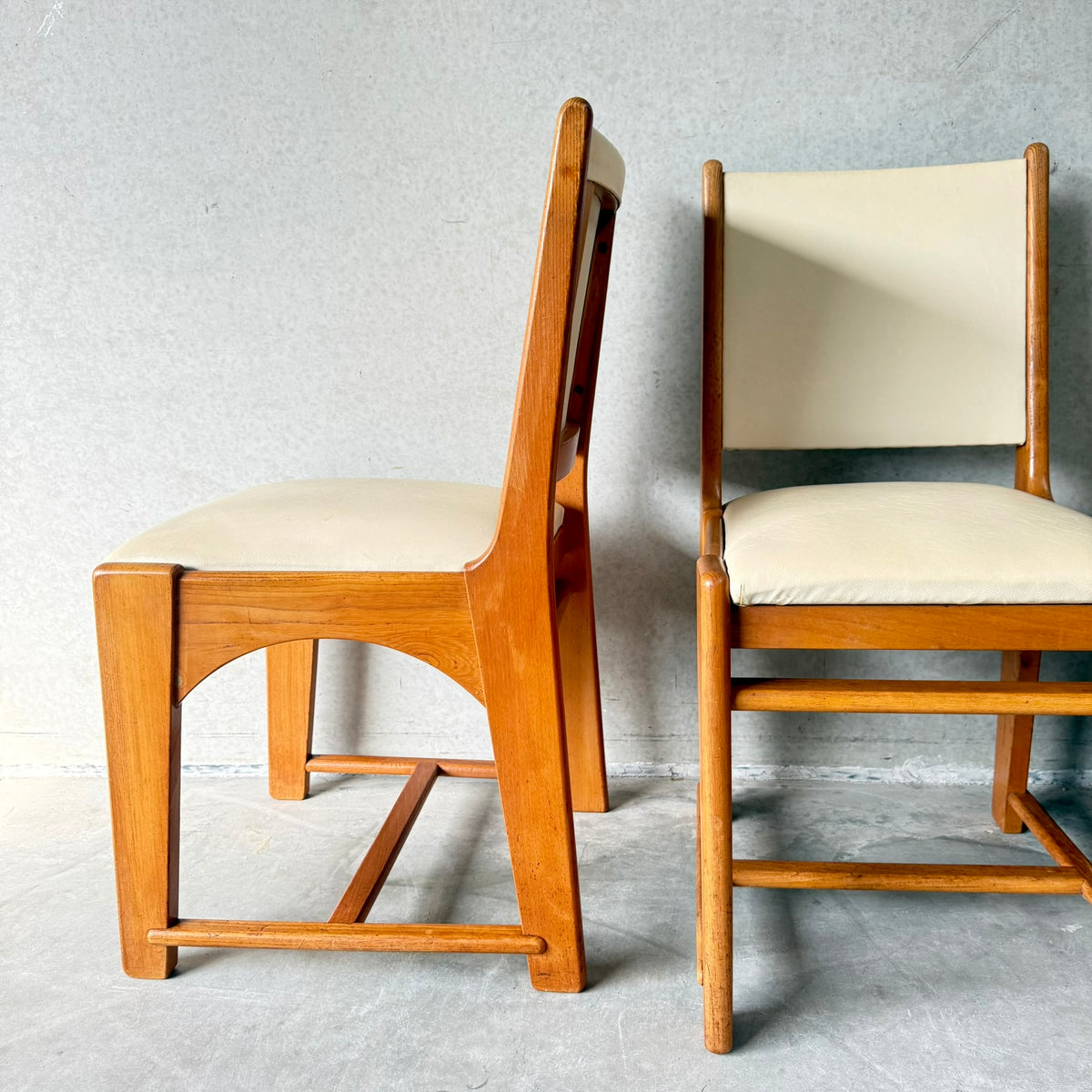 Oak Art Deco Modernist Dining Set by Bas Van Pelt for My Home, Netherlands 1932