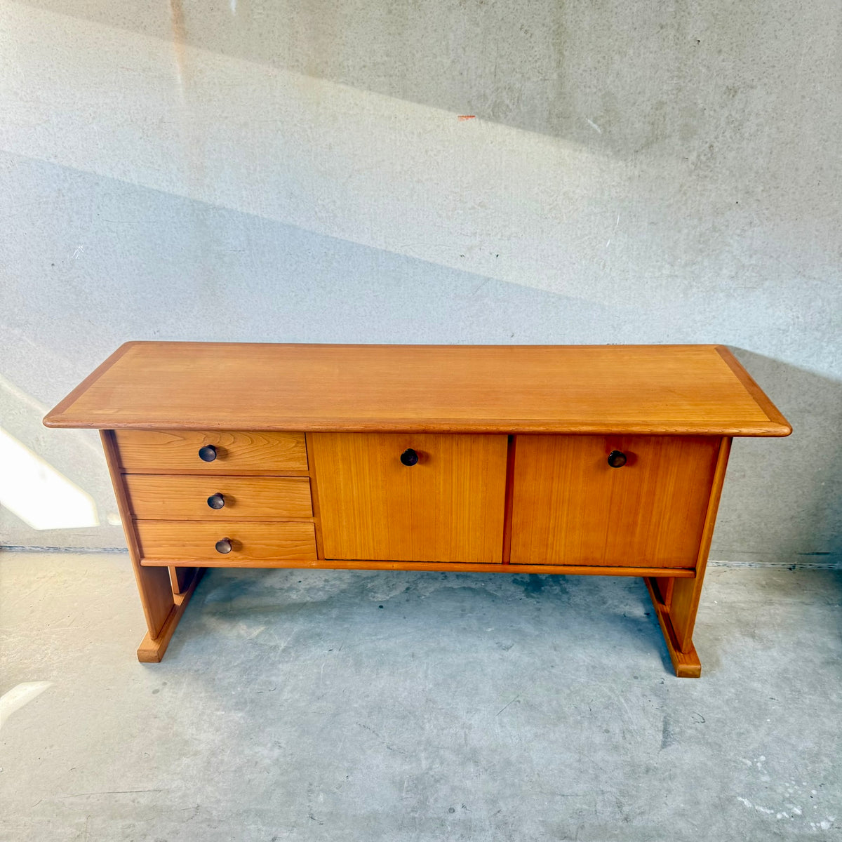 Rare Oak Art Deco Modernist Sideboard by Bas van Pelt for My Home, Netherlands, 1932