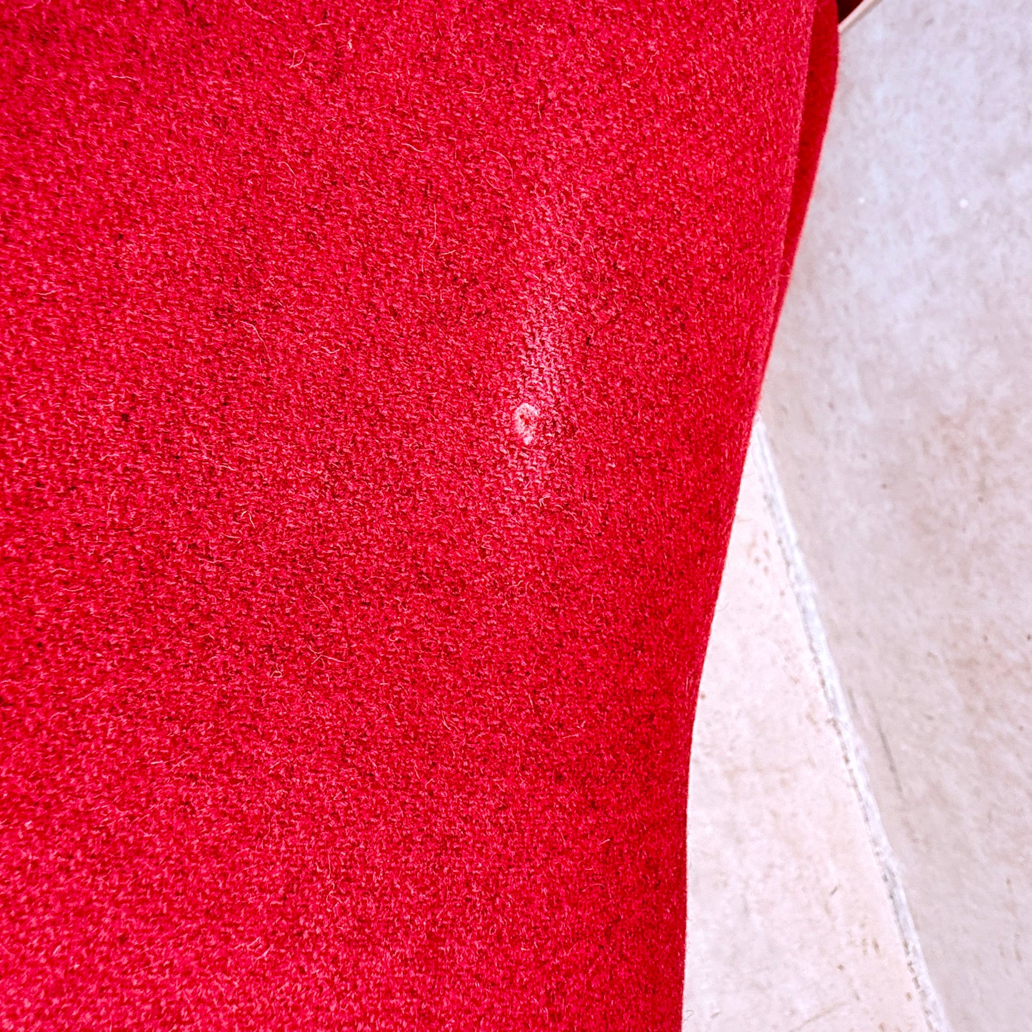 Bright Red Arm Chair "Audrey s12" by Peter Ghyczy for Ghyczy Netherlands 1980