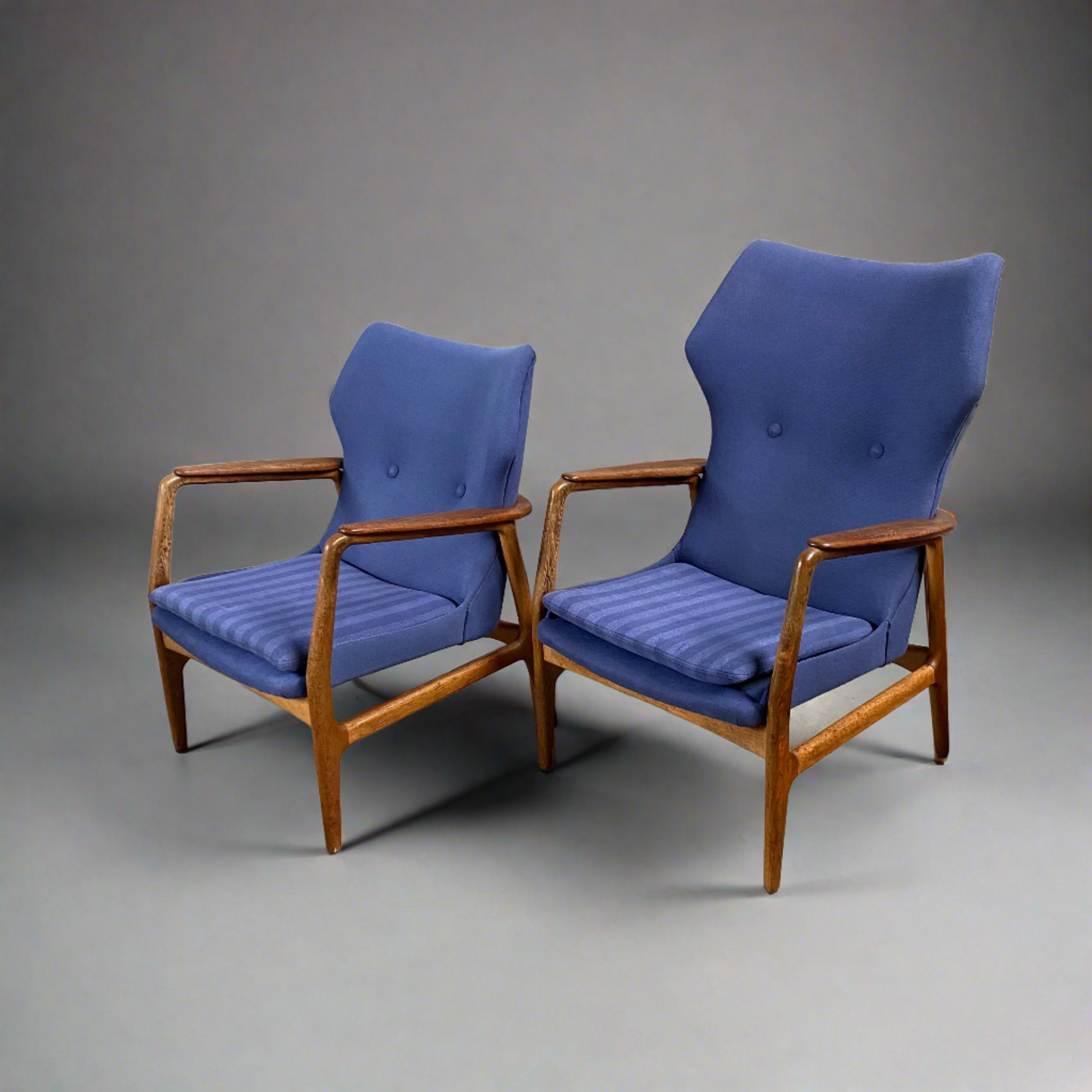 Ein Paar Lounge-Sessel von Arnold Madsen & Henry Schubell für Bovenkamp, ​​Niederlande, 1950