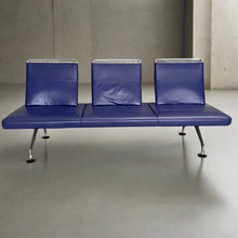 Load image into Gallery viewer, Purple Leather Lounge Seating &quot;Area&quot; Sofa by Antonio Citterio for Vitra, Switzerland 1990
