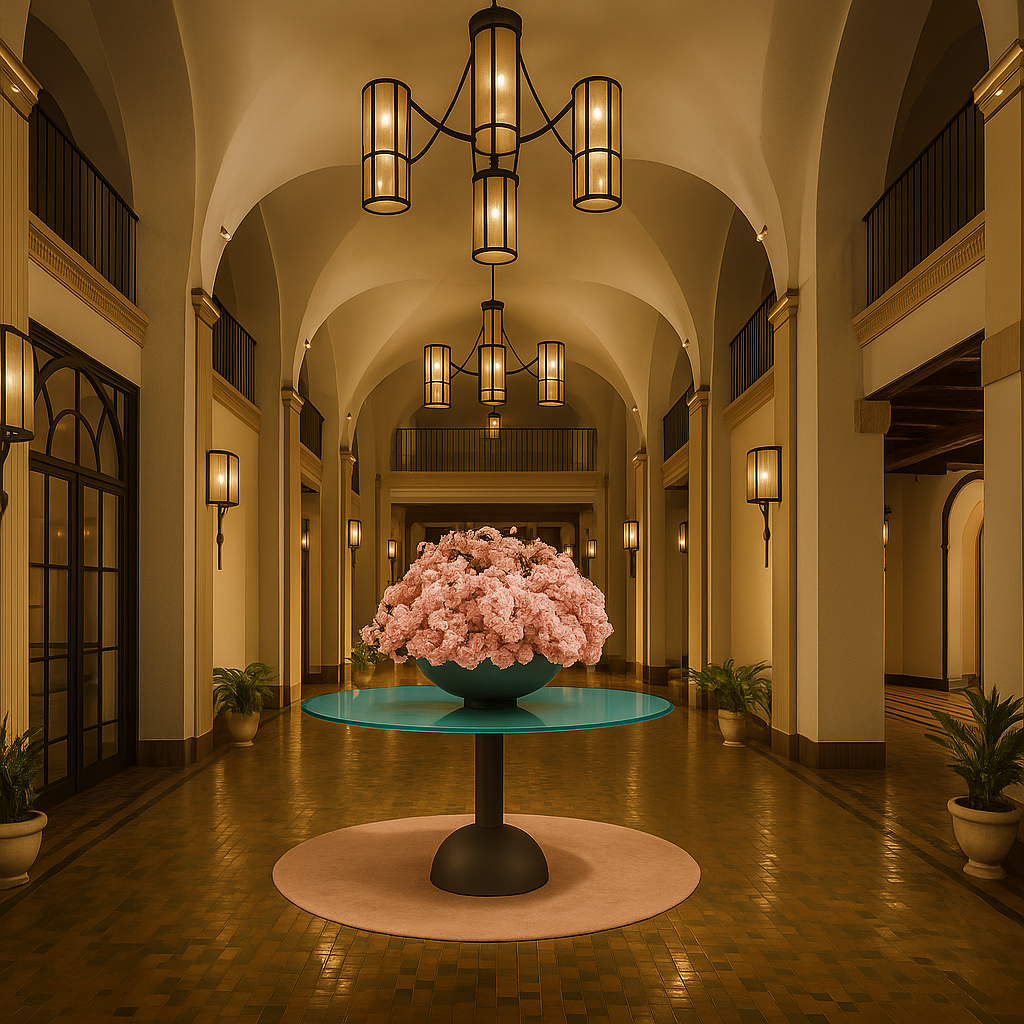 Calice Dining Table by Massimo & Lella Vignelli for Poltrona Frau, Italy 1980