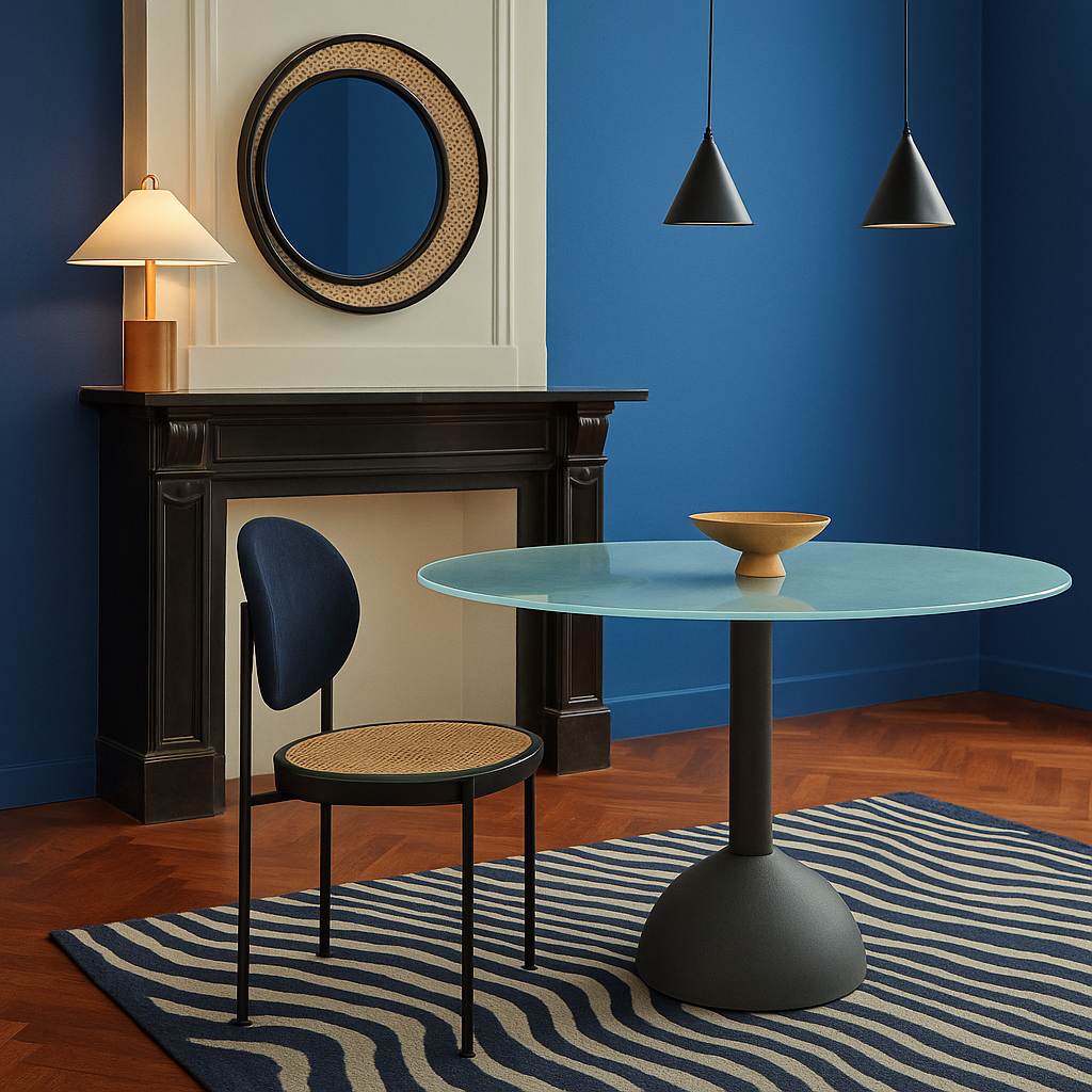 Calice Dining Table by Massimo & Lella Vignelli for Poltrona Frau, Italy 1980