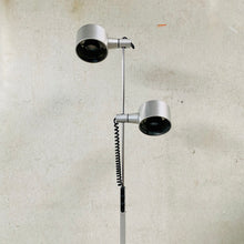 Load image into Gallery viewer, Qc Twin Spotlight Floor Lamp by Ronald Homes for Conelight Limited, United Kingdom 1970
