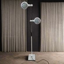 Load image into Gallery viewer, Qc Twin Spotlight Floor Lamp by Ronald Homes for Conelight Limited, United Kingdom 1970
