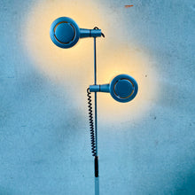 Load image into Gallery viewer, Qc Twin Spotlight Floor Lamp by Ronald Homes for Conelight Limited, United Kingdom 1970
