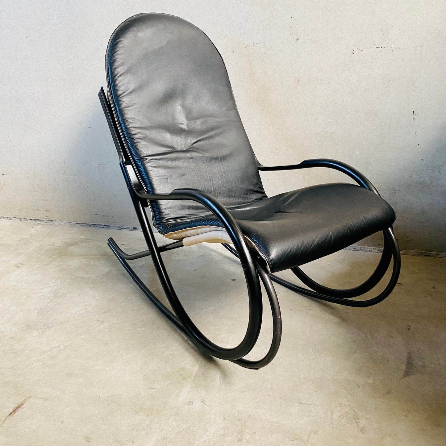 Schaukelstuhl „Nonna“ von Paul Tuttle für Strässle International, Schweiz 1970