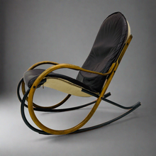Load image into Gallery viewer, Rocking Chair &quot;Nonna&quot; by Paul Tuttle for Strässle International, Switzerland 1970
