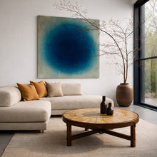 Load image into Gallery viewer, Round Brutalist Ceramic Coffee Table by Roger Capron, France 1960
