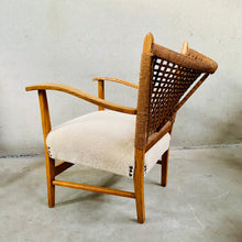 Load image into Gallery viewer, Rope, Oak and Sheepskin Arm Chair by Bas Van Pelt, Netherlands 1940
