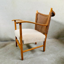 Load image into Gallery viewer, Rope, Oak and Sheepskin Arm Chair by Bas Van Pelt, Netherlands 1940
