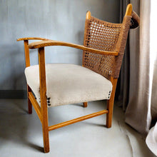Load image into Gallery viewer, Rope, Oak and Sheepskin Arm Chair by Bas Van Pelt, Netherlands 1940
