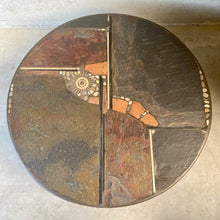 Load image into Gallery viewer, Brutalist Round Coffee Table by Sculptor Paul Kingma, Netherlands 1985

