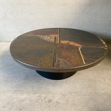 Load image into Gallery viewer, Brutalist Round Coffee Table by Sculptor Paul Kingma, Netherlands 1985
