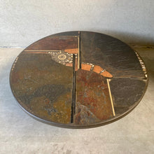 Load image into Gallery viewer, Brutalist Round Coffee Table by Sculptor Paul Kingma, Netherlands 1985
