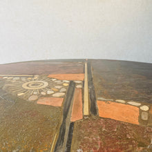 Load image into Gallery viewer, Brutalist Round Coffee Table by Sculptor Paul Kingma, Netherlands 1985
