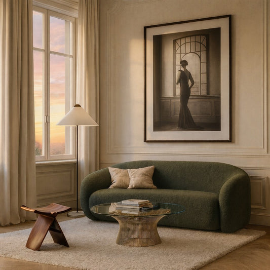 Stehleuchte „Snow“ von Vico Magistretti für Oluce, Italien, 1970