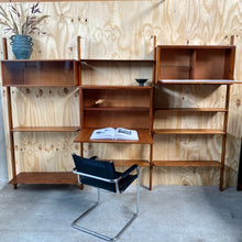 Load image into Gallery viewer, Large Teak Wall Unit by William Watting for Fristho, Netherlands 1960
