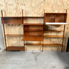 Load image into Gallery viewer, Large Teak Wall Unit by William Watting for Fristho, Netherlands 1960
