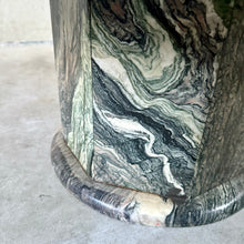 Load image into Gallery viewer, Mid-Century Cipollino Marble Round Coffee Table 1980
