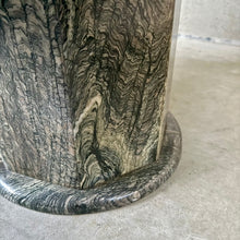 Load image into Gallery viewer, Mid-Century Cipollino Marble Round Coffee Table 1980
