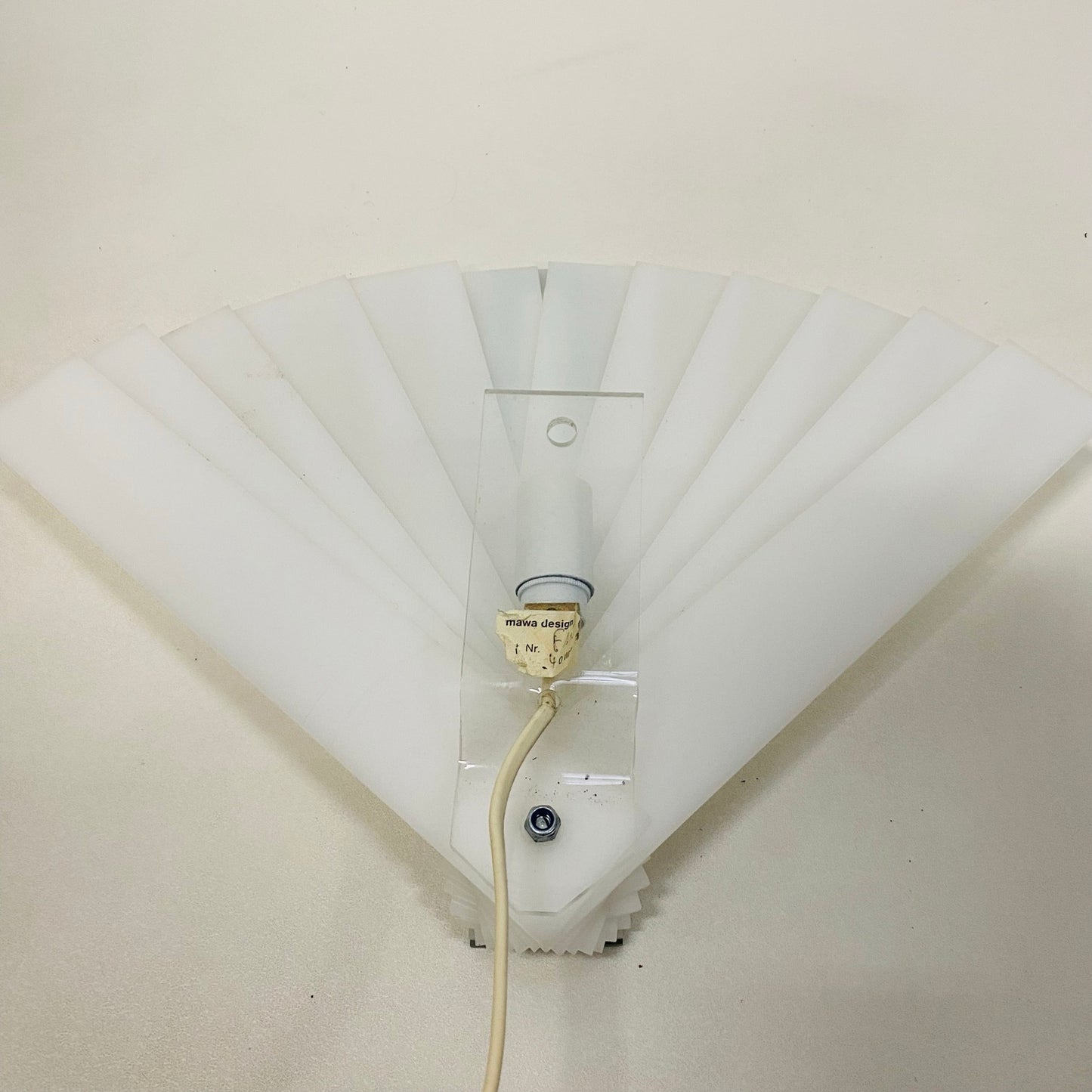 Applique murale postmoderne en acrylique de Mawa Design, 1980