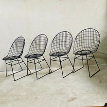 Load image into Gallery viewer, 4 Mid-Century Early Edition Wire Chairs by Cees Braakman &amp; A. Dekker for UMS Pastoe, Netherlands 1950
