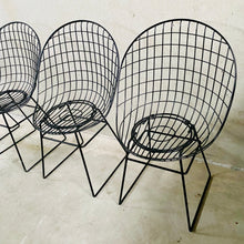 Load image into Gallery viewer, 4 Mid-Century Early Edition Wire Chairs by Cees Braakman &amp; A. Dekker for UMS Pastoe, Netherlands 1950
