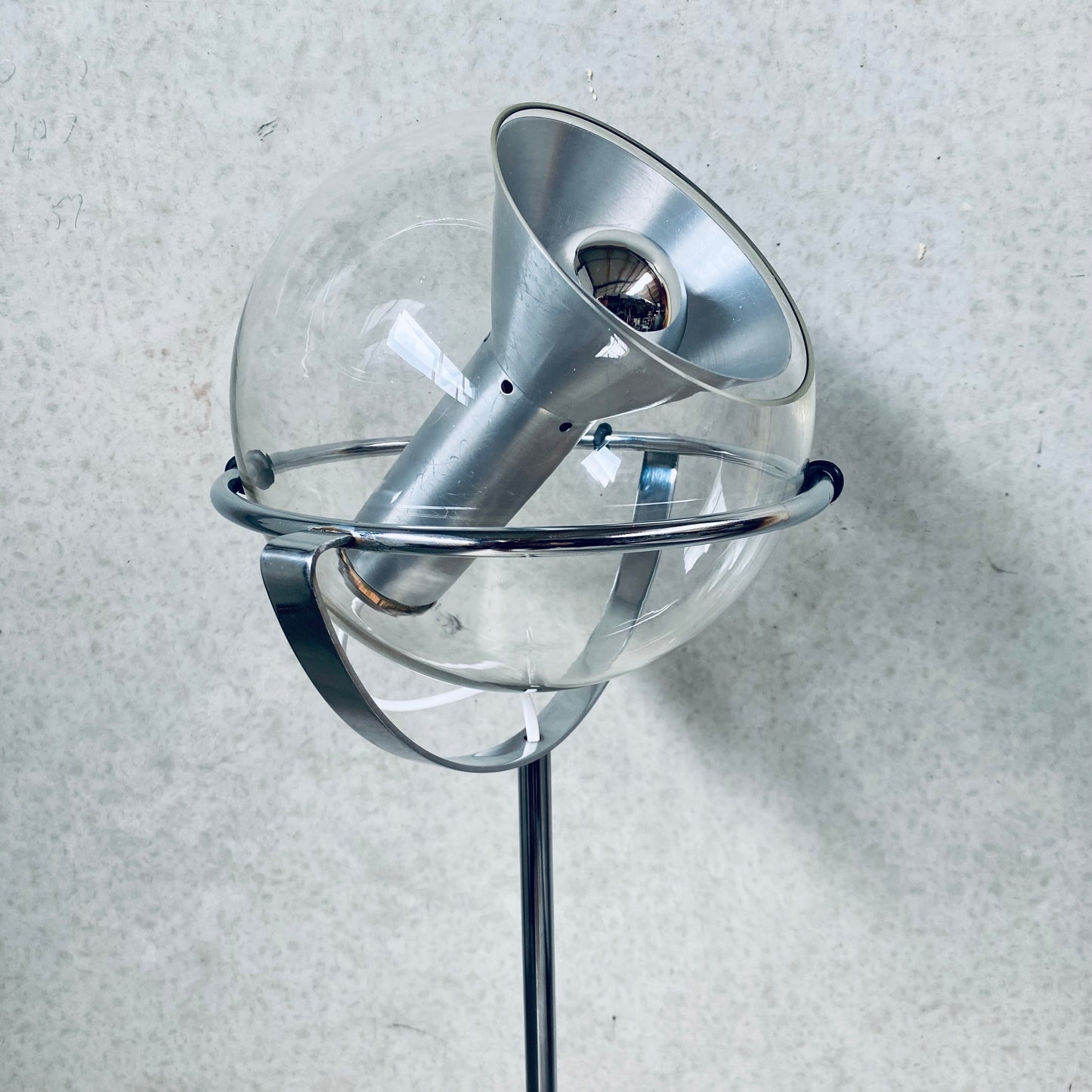 Stehleuchte „Globe 2000“ von Frank Ligtelijn für Raak Amsterdam, Niederlande 1960