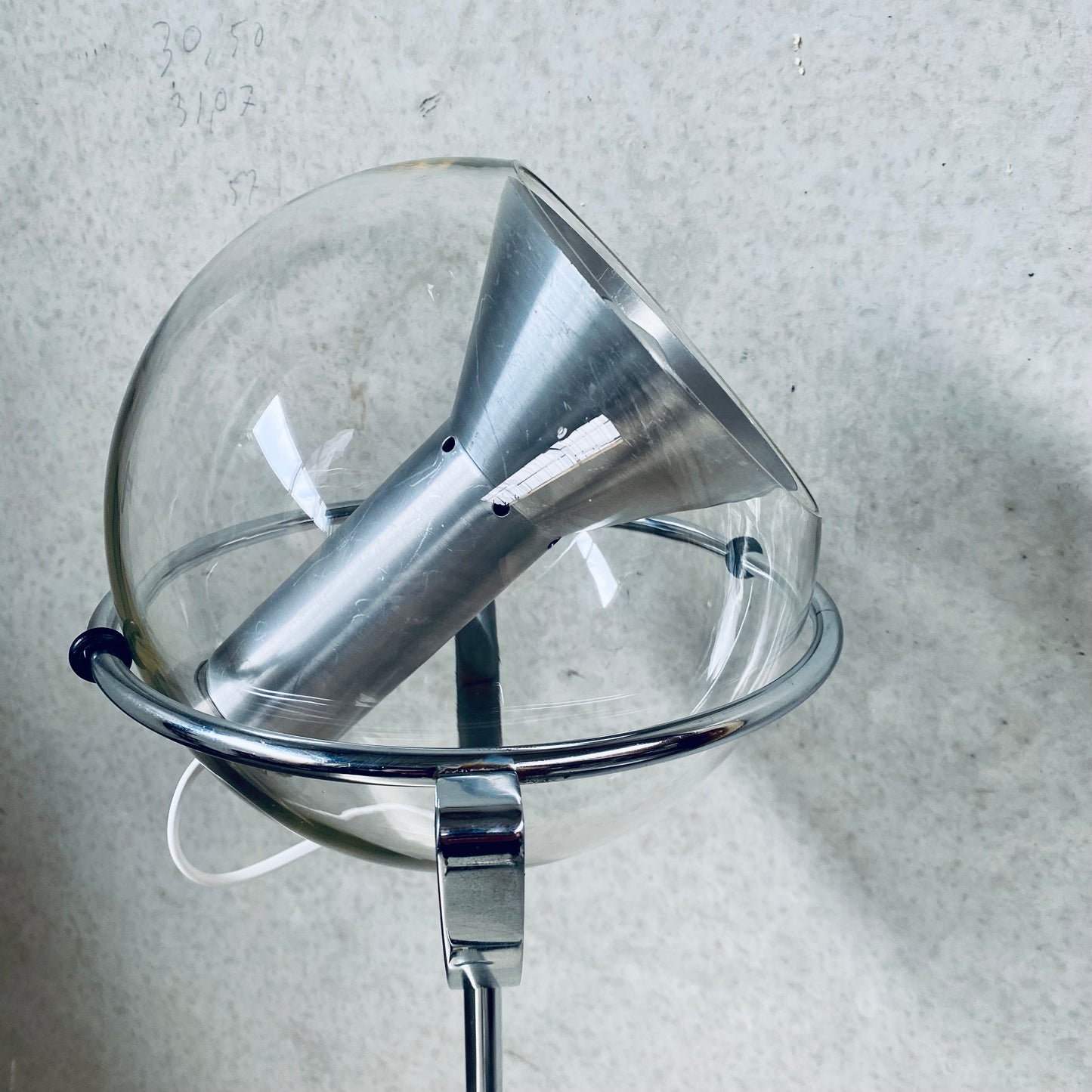 Stehleuchte „Globe 2000“ von Frank Ligtelijn für Raak Amsterdam, Niederlande 1960