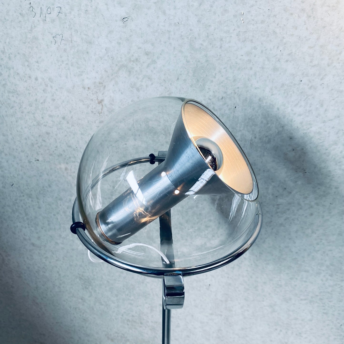 Stehleuchte „Globe 2000“ von Frank Ligtelijn für Raak Amsterdam, Niederlande 1960