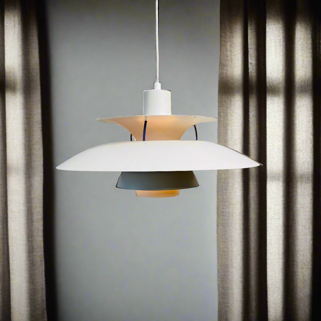 Ph5 Hängelampe von Poul Henningsen für Louis Poulsen, Dänemark 1970
