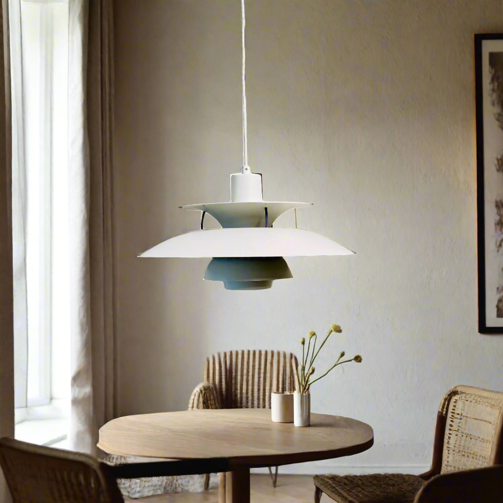 Ph5 Hängelampe von Poul Henningsen für Louis Poulsen, Dänemark 1970