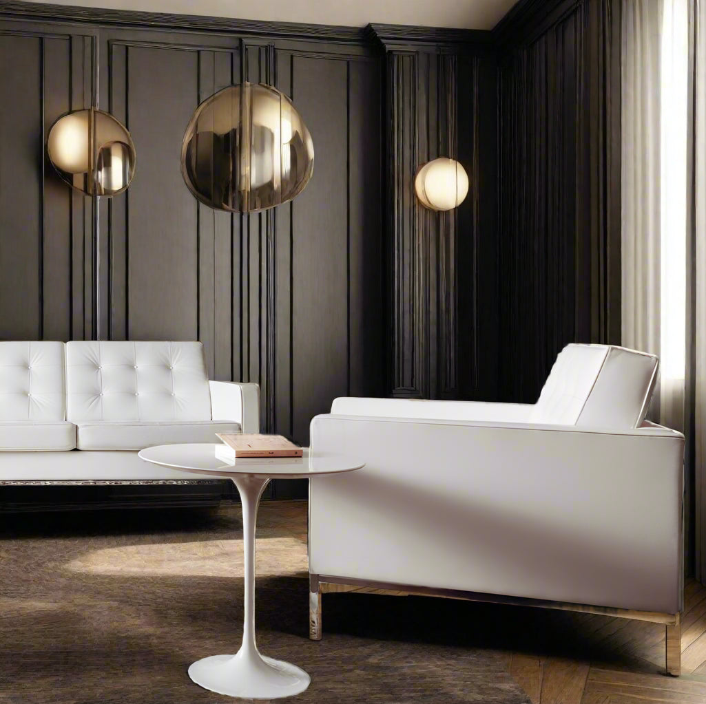 Eero Saarinen Beistelltisch „Tulip“ aus weißem Carrara-Marmor von Knoll, Deutschland, 1960