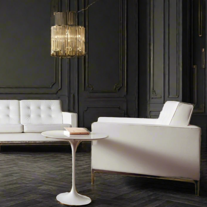 Eero Saarinen Beistelltisch „Tulip“ aus weißem Carrara-Marmor von Knoll, Deutschland, 1960
