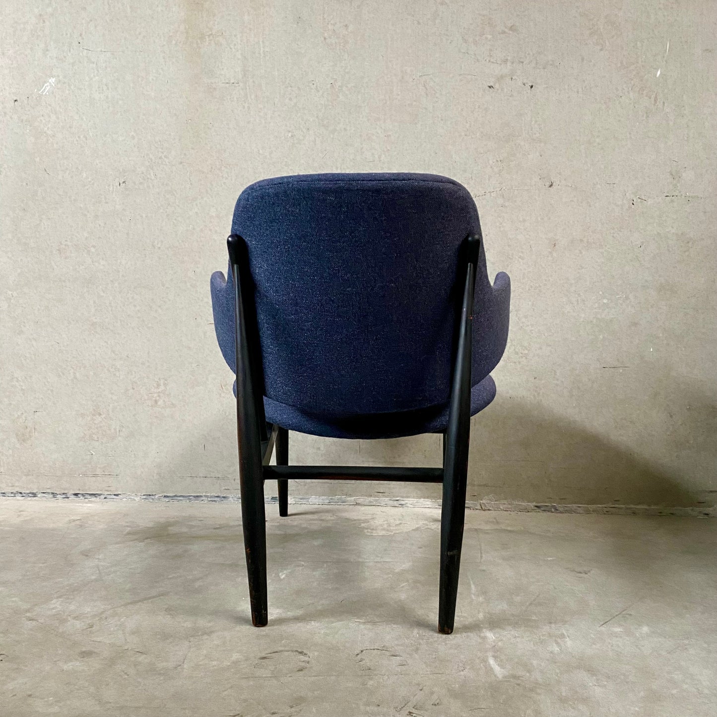 Fauteuil Shell de LB Kofod Larsen pour Christensen& Larsen, Danemark 1950