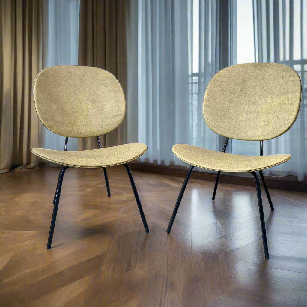 Ensemble de 2 fauteuils lounge 301 par Wh Gispen pour Kembo, Pays-Bas 1950