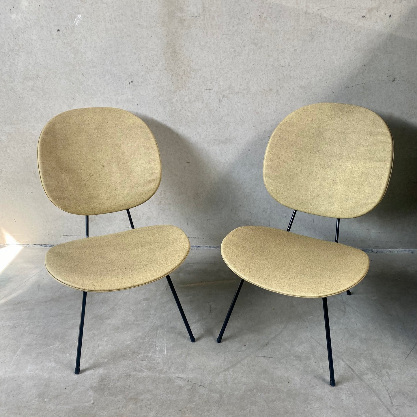 Ensemble de 2 fauteuils lounge 301 par Wh Gispen pour Kembo, Pays-Bas 1950