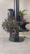 Load and play video in Gallery viewer, Large Floor Lamp and Plant Stand &quot;Close Encounter&quot; by Kerst Koopman, Netherlands 1980
